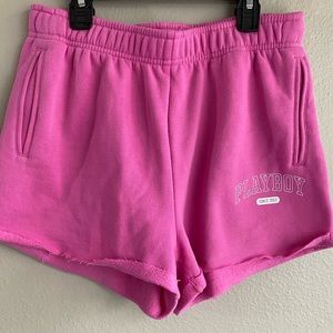 Playboy sweat shorts